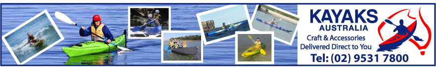 Kayaks Australia Logo - selling canoes, kayaks, sea kayaks and sit-on-tops in Taren Point, Sydney (NSW Australia)
