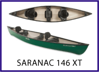 Saranac 146 XT canoe by Old Town