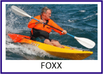 Foxx sit on top kayak by Australis