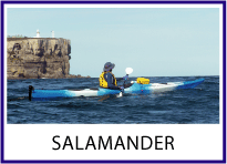Salamander expedition sea kayak by Australis