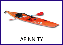 Afinnity sit on kayak by Finn